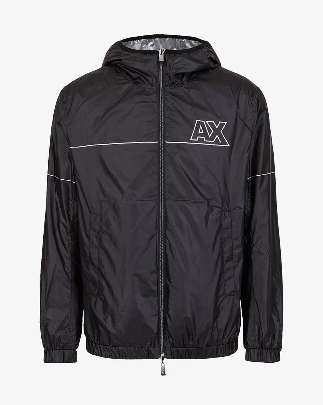 Buy Silver & Black Jackets & Coats for Men by ARMANI