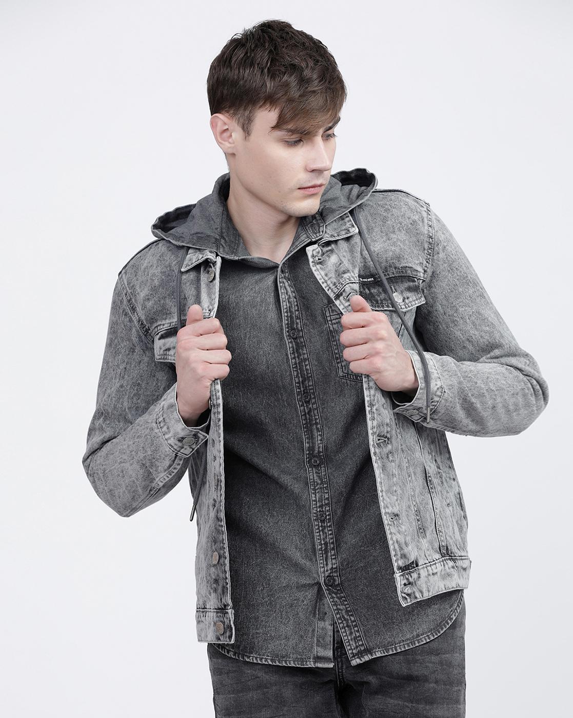 Buy Black Jackets & Coats for Men by ECKO Online | Ajio.com