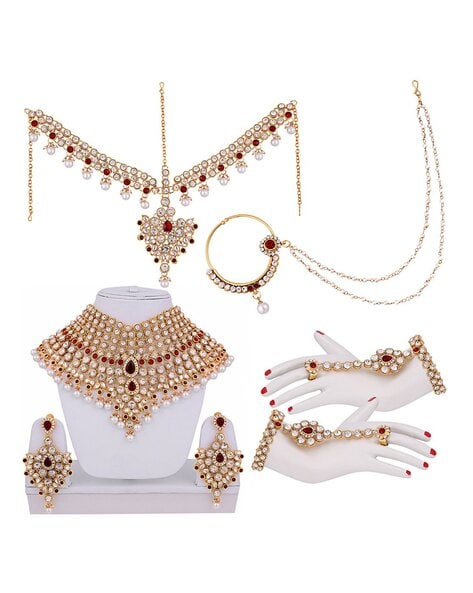 Bridal jewellery set hot sale on flipkart