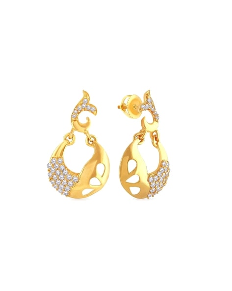 Uncut Chandbali Earrings – Hirapanna Jewellers