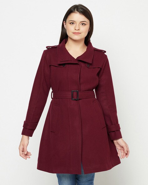 coats for women with belt