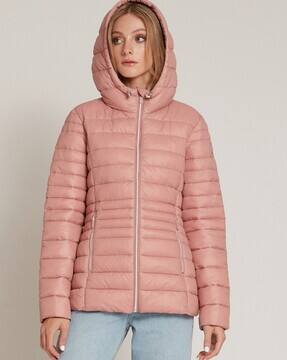 pink thin jacket