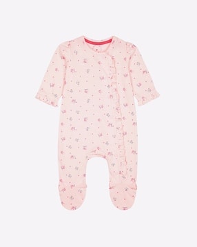 mothercare Printed Button-Down Romper-picture-48