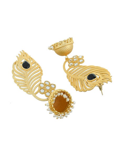 Trendy New Look Smooth Finish Design Fasionable Gold Earrings For Ladies at  20000.00 INR in Tarn Taran | D.r Jewellers