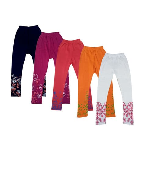 printed woolen leggings