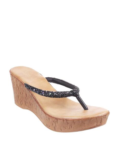 Buy Black Heeled Sandals for Women by Mochi Online | Ajio.com