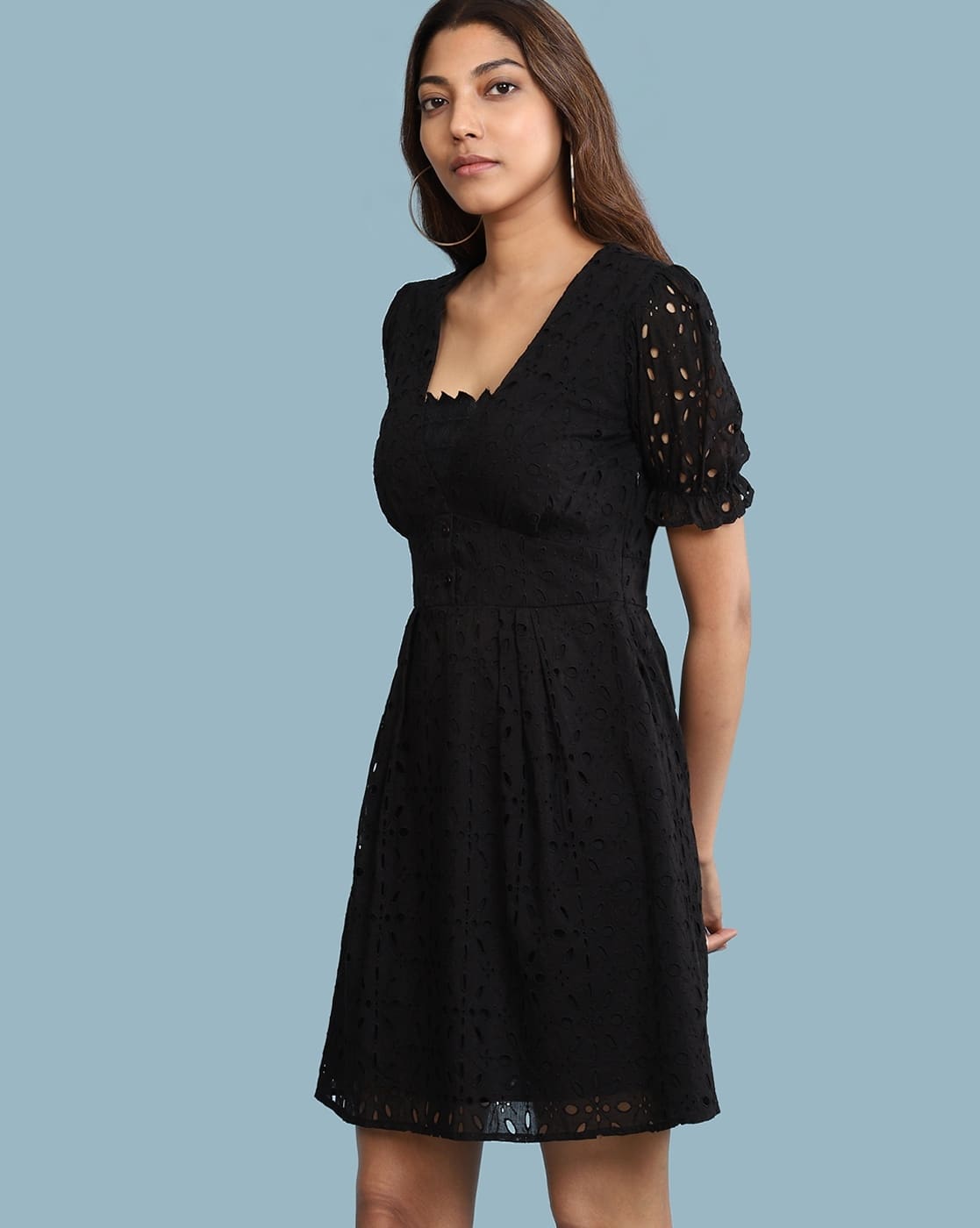 ワンピース andmary Tess blouse mini dress Tess blouse mini dress
