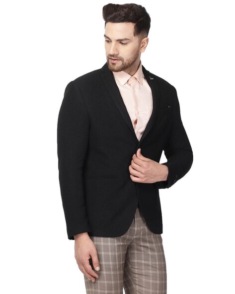 blazer without lapel