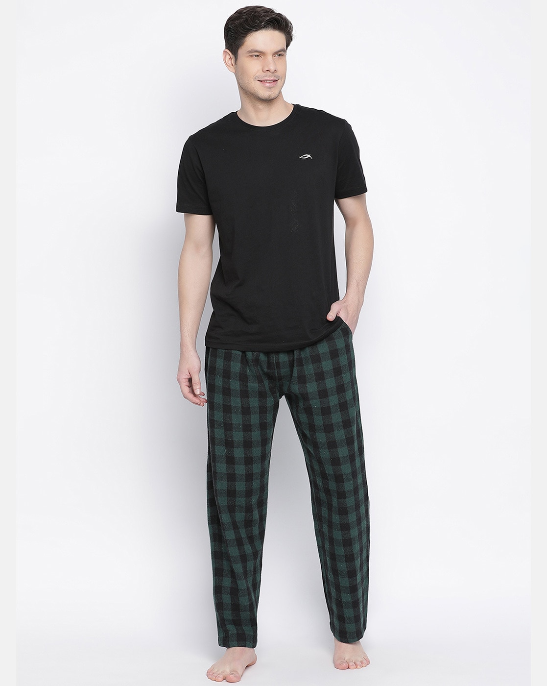 Mens green tartan pyjamas new arrivals