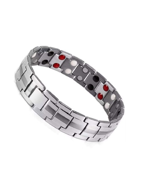 Buy FOSSIL Mens Dress Silver Bracelet JF03857998 | Shoppers Stop