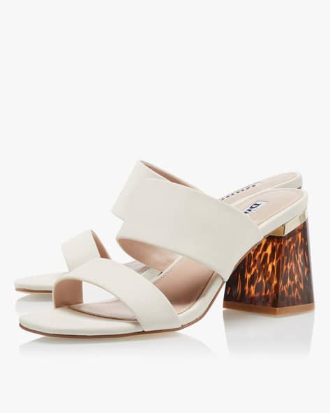 white heels dune
