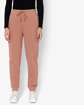 peach color joggers