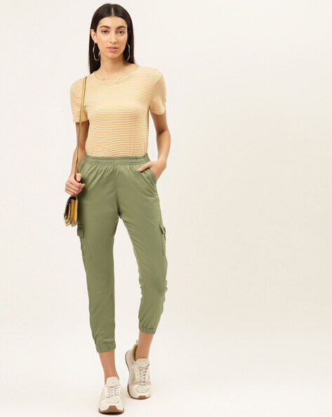 Buy Green Trousers & Pants for Women by The Dry State Online