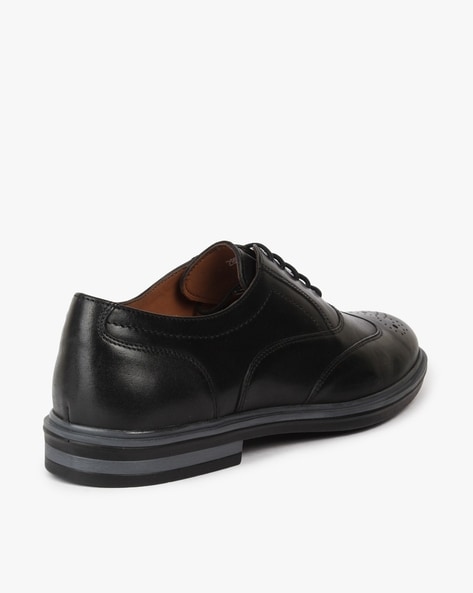  Mens Oxfords Concise Bussiness Office Shoes Black Pu