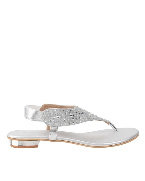 Hosamtel-Top Hosamtel Women's Rhinestone Sandals, Gold Silver India | Ubuy