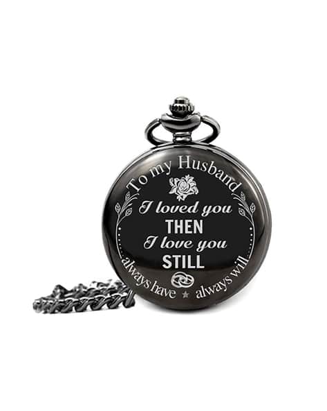 Yellow Chimes Stainless Steel Pocket Watch Cum Pendant