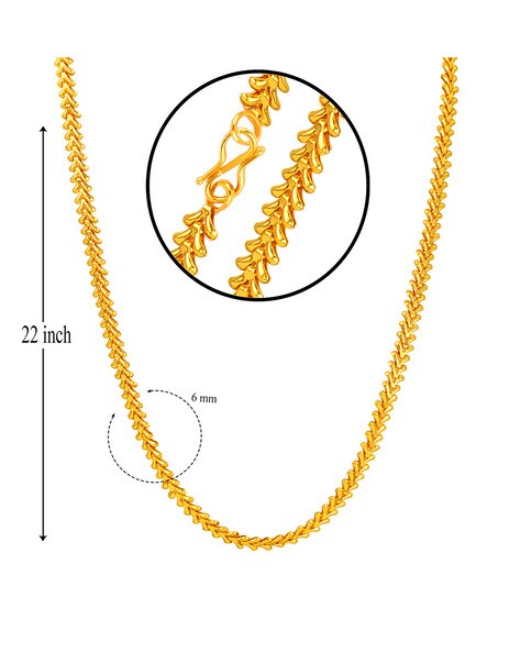 gold v chain design