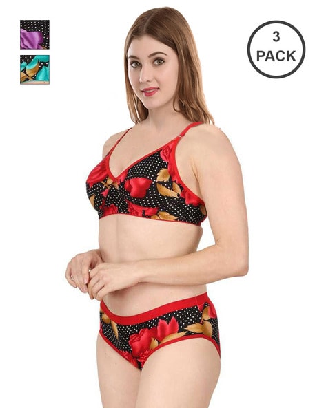 Buy Multi Lingerie Sets for Women by In-curve Online