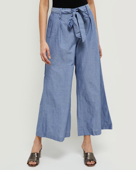 Buy Blue Pants for Women by MAX Online