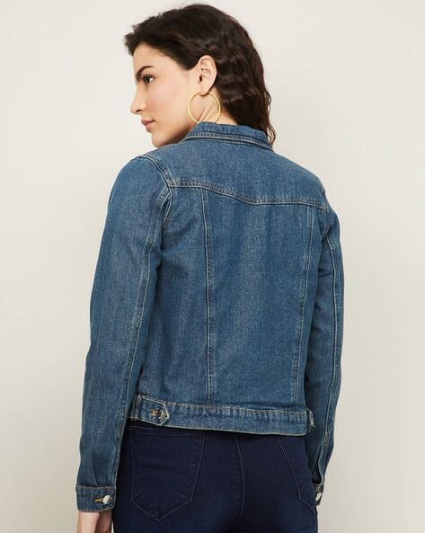 Damier Graphite Denim Jacket - Women - Ready-to-Wear