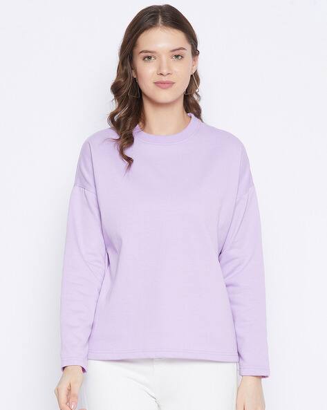 lilac womens sweatshirt
