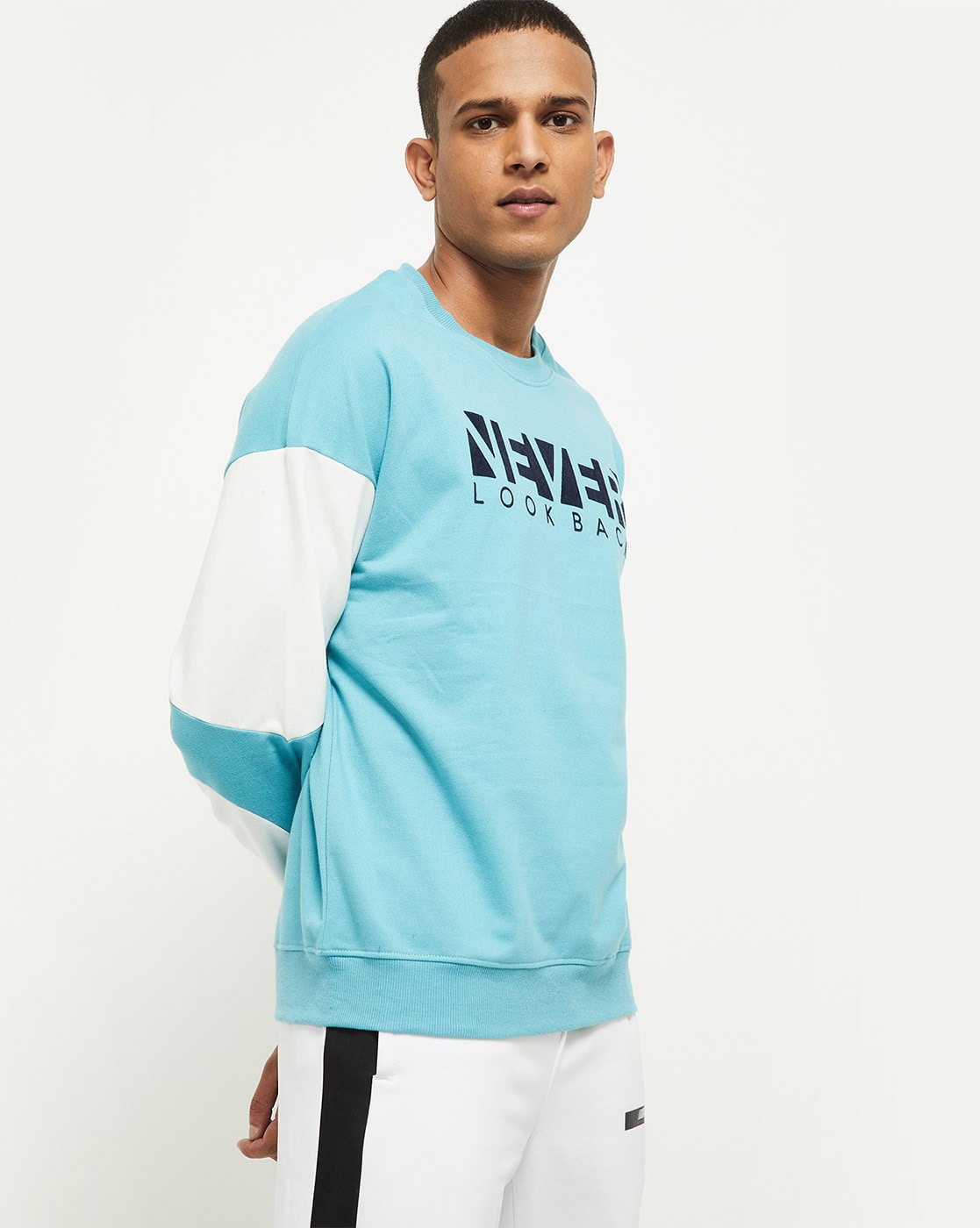 Buy Blue Sweatshirt & Hoodies for Men by max Online