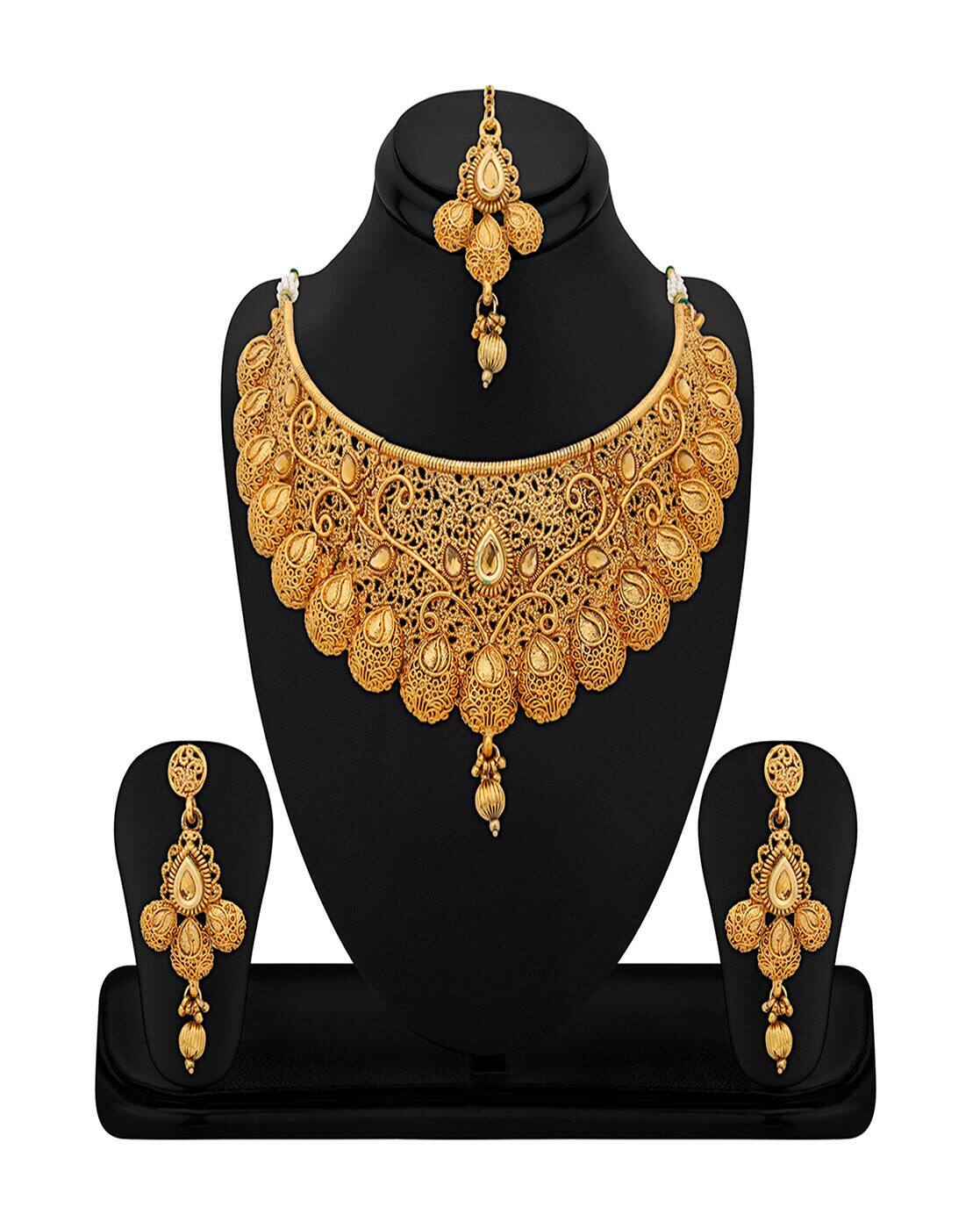 Buy Gold FashionJewellerySets for Women 