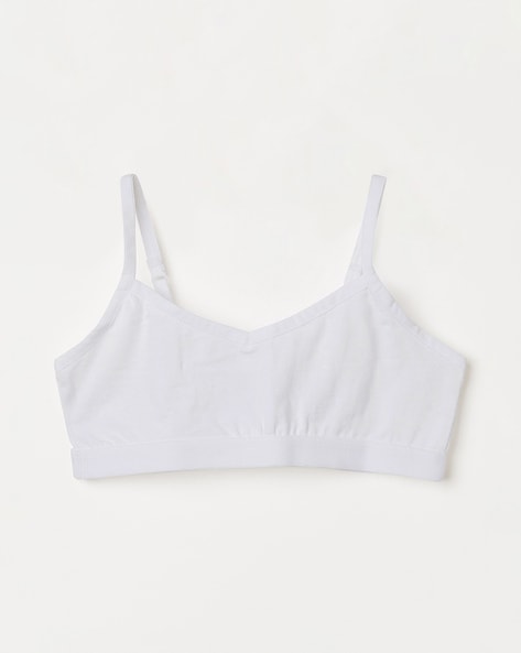 Fame Forever by Lifestyle Kids Black & White Regular Fit Bralettes