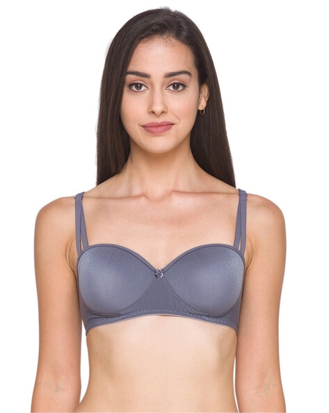 Solid Regular Bra