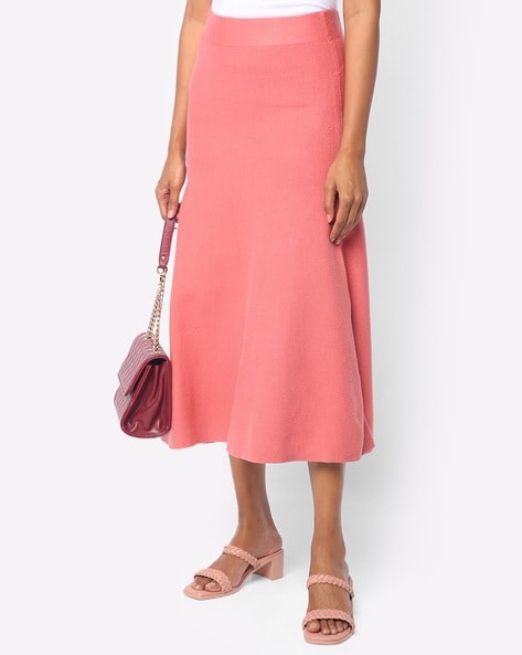 Pink skirt marks outlet and spencer