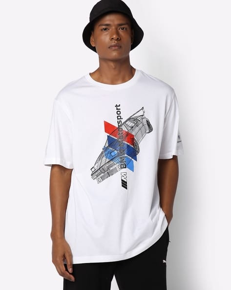 Bmw Mms Street Graphic Print Crew-Neck T-shirt
