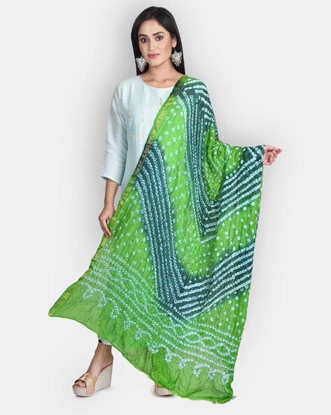 Geometric Print Dupatta Price in India