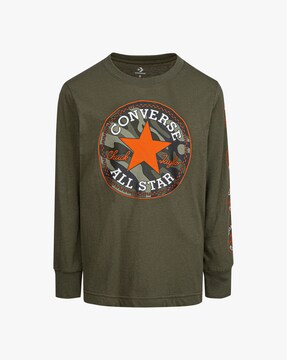 Orange converse cheap t shirt