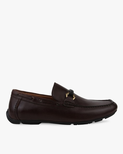 steve madden brown loafers