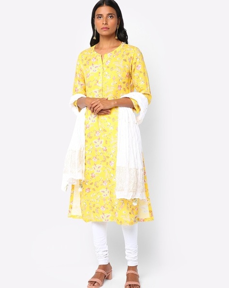 biba kurta salwar dupatta set