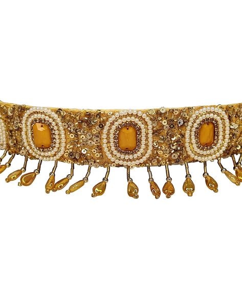 Buy Viha Brooch Antique Waist Belt | Tarinika - Tarinika India