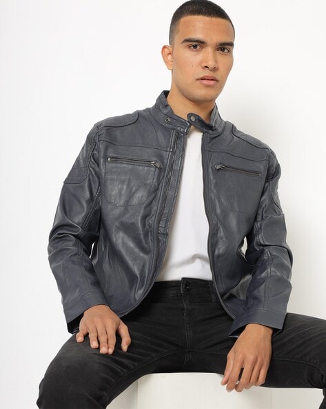 Celio leather clearance jackets online