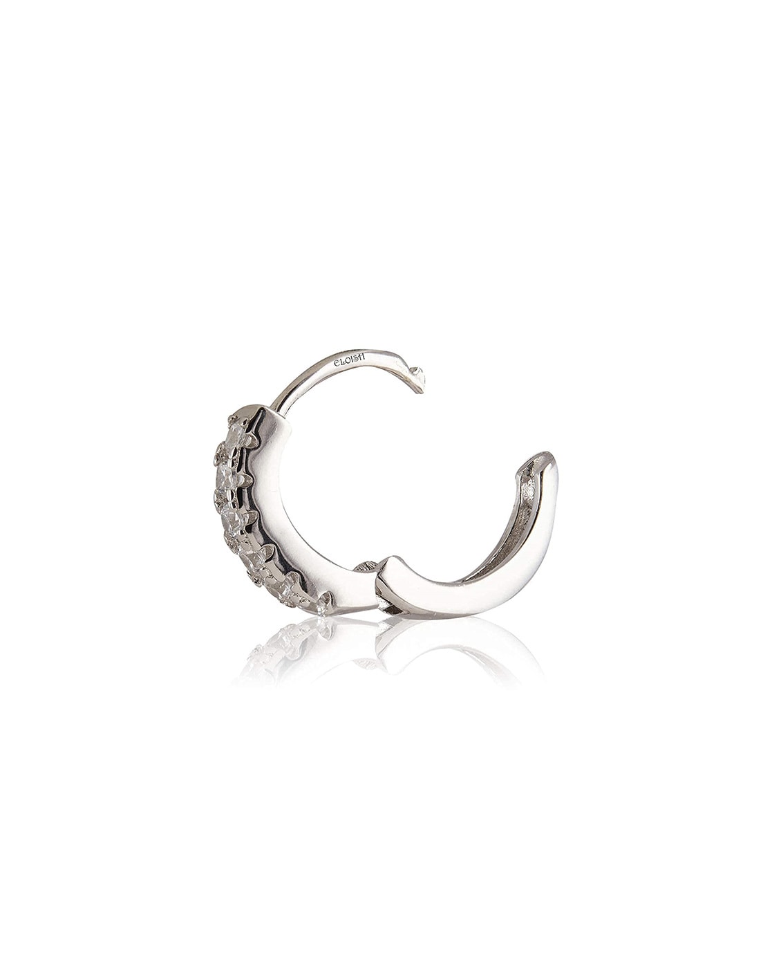 Amazon.com: Tiny Silver Nose Piericng Hoop - Thin Hypoallergenic 7mm Nose  Ring - Handmade 925 Sterling Silver 20 Gauge Nose Hoop Jewelry : Handmade  Products