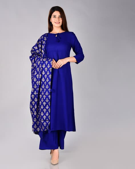 royal blue suit for girl