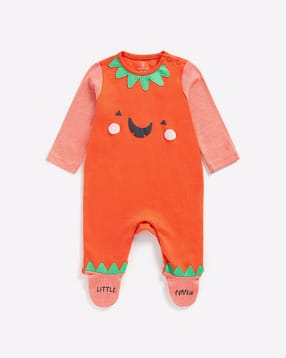 mothercare Printed Rompers with Applique-picture-17