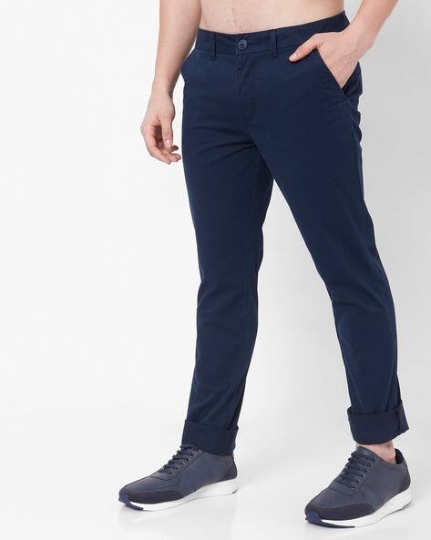 Blue Trousers \u0026 Pants for Men by GAS 