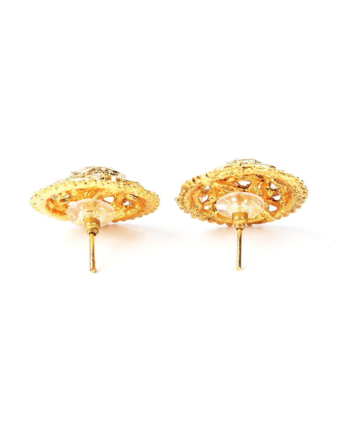 Gold earrings - Sanvi Jewels Pvt. Ltd. - 3840409