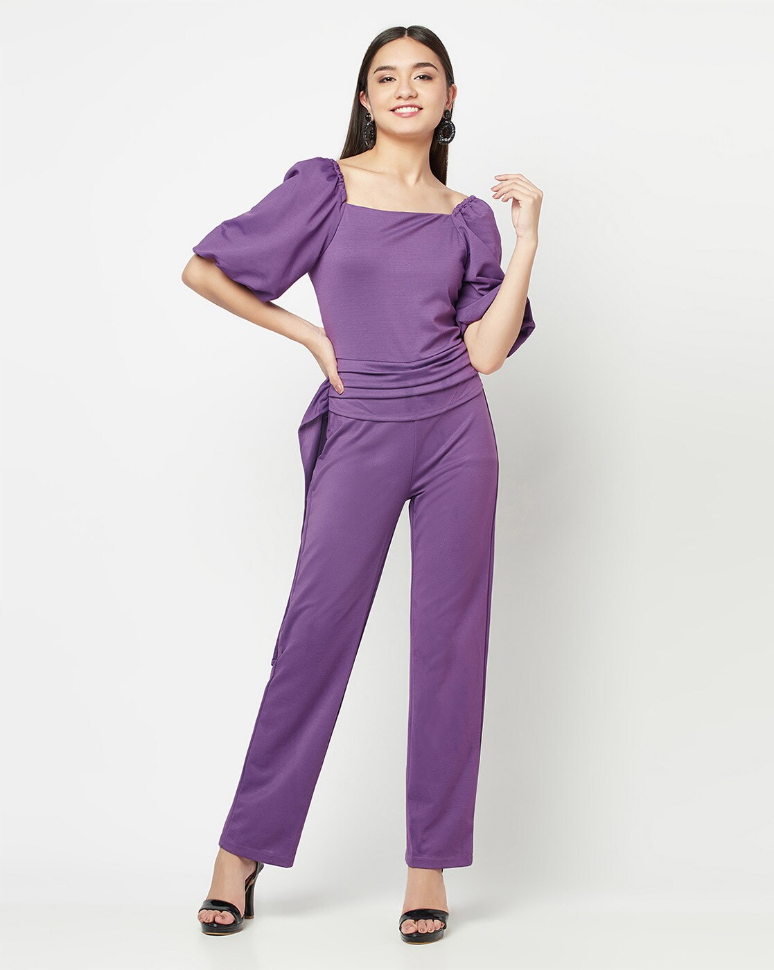 Purple Jumpsuits & Rompers for Women