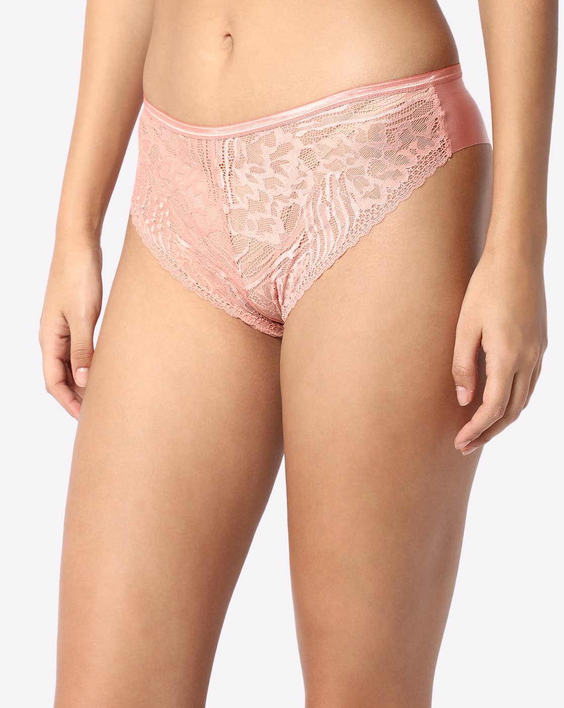 Bikini Briefs with Elasticated Waist