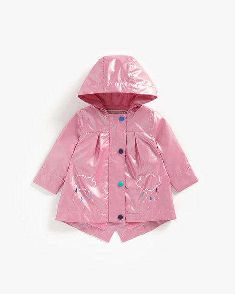 Dusky pink sales raincoat