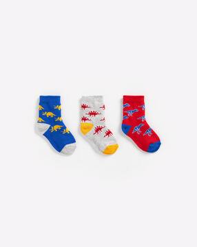 mothercare Pack of 3 Printed Socks-picture-45