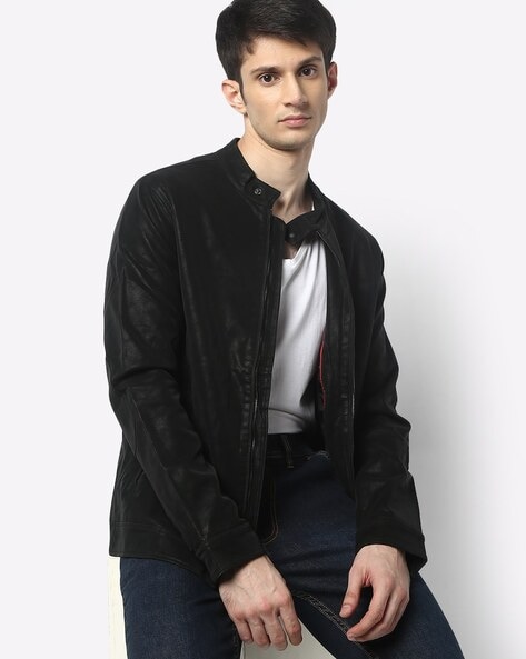 Buy Indian Terrain Men Black Solid Reversible Bomber Jacket - Jackets for  Men 2077661 | Myntra