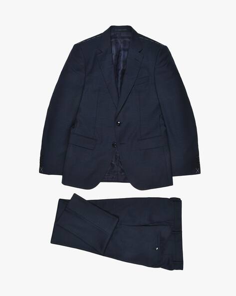 Slim Fit Suit Set In Stretch Wool