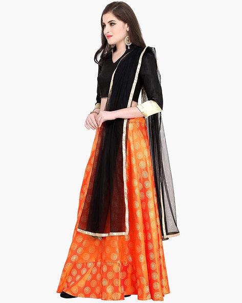 Lehenga Designs | लहंगा डिजाइन | Lehenga Collection | orange lehenga  designs for girls | HerZindagi