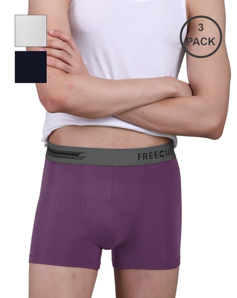 Freecultr Multi Comfort Fit Trunks - Pack of 3